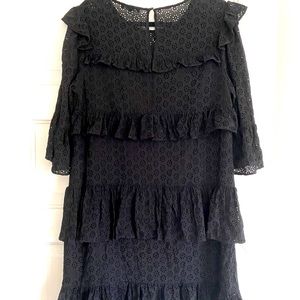Madewell Tiered Ruffle Dress